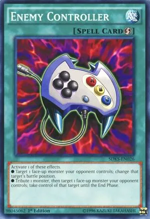Enemy Controller SDKS-EN026 Yu-Gi-Oh card from Structure Deck: Seto Kaiba