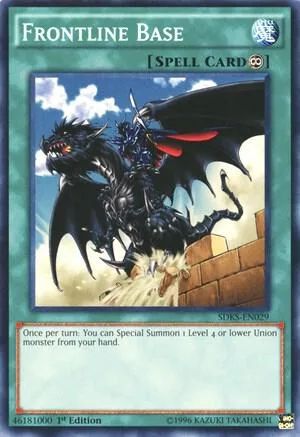 Frontline Base SDKS-EN029 Yu-Gi-Oh card from Structure Deck: Seto Kaiba