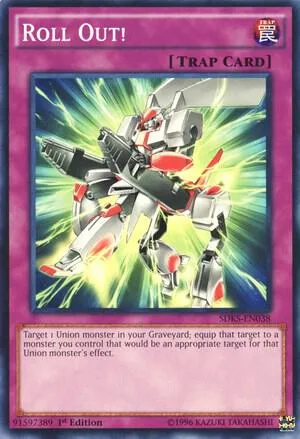 Roll Out! SDKS-EN038 Yu-Gi-Oh card from Structure Deck: Seto Kaiba