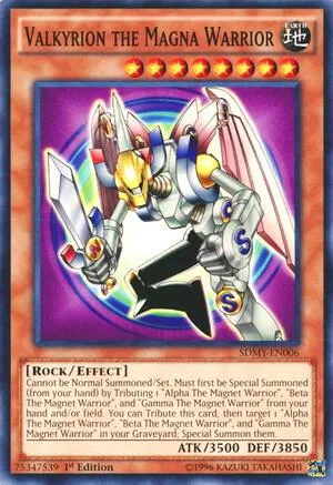 Valkyrion the Magna Warrior SDMY-EN006 Yu-Gi-Oh card from Structure Deck: Yugi Muto