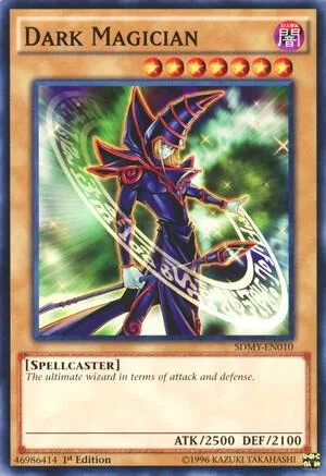 Dark Magician SDMY-EN010 Yu-Gi-Oh card from Structure Deck: Yugi Muto