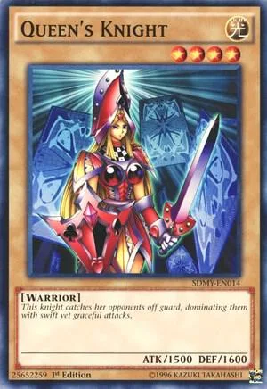 Queen's Knight SDMY-EN014 Yu-Gi-Oh card from Structure Deck: Yugi Muto