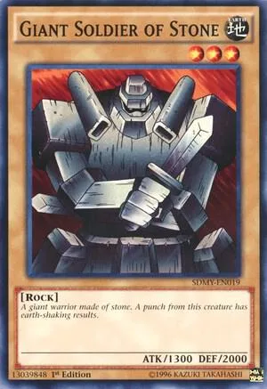 Giant Soldier of Stone SDMY-EN019 Yu-Gi-Oh card from Structure Deck: Yugi Muto