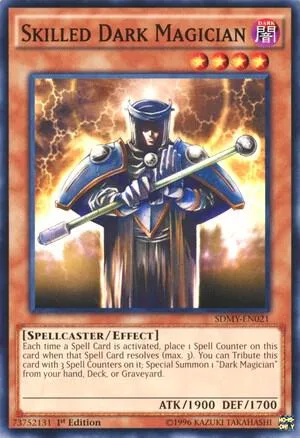 Skilled Dark Magician SDMY-EN021 Yu-Gi-Oh card from Structure Deck: Yugi Muto