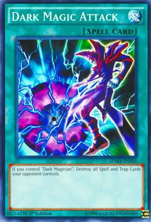 Dark Magic Attack SDMY-EN026 Yu-Gi-Oh card from Structure Deck: Yugi Muto