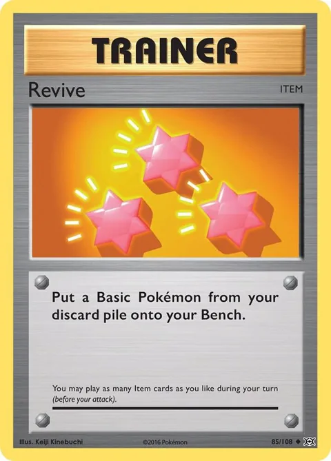 Revive #85/108 Pokémon card from XY - Evolutions