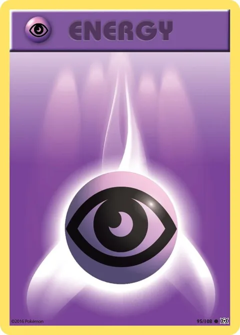 Psychic Energy #95/108 Pokémon card from XY - Evolutions