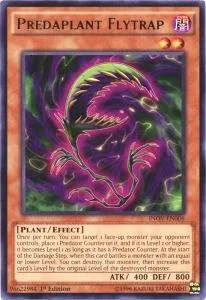 Predaplant Flytrap INOV-EN006 1st Edition Yu-Gi-Oh card from Invasion: Vengeance