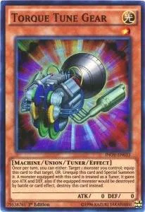 Torque Tune Gear INOV-EN033 1st Edition Yu-Gi-Oh card from Invasion: Vengeance