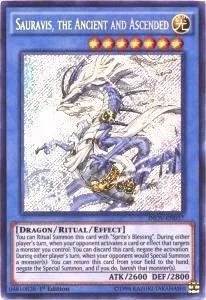 Sauravis, the Ancient and Ascended INOV-EN037 Unlimited Yu-Gi-Oh card from Invasion: Vengeance