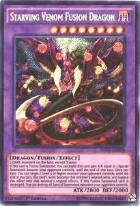 Starving Venom Fusion Dragon INOV-EN038 Unlimited Yu-Gi-Oh card from Invasion: Vengeance