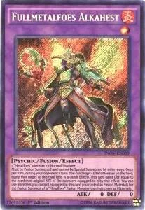 Fullmetalfoes Alkahest INOV-EN039 1st Edition Yu-Gi-Oh card from Invasion: Vengeance