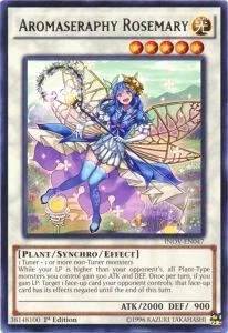 Aromaseraphy Rosemary INOV-EN047 Unlimited Yu-Gi-Oh card from Invasion: Vengeance