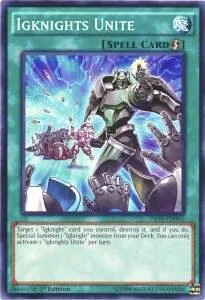 Igknights Unite INOV-EN061 Unlimited Yu-Gi-Oh card from Invasion: Vengeance