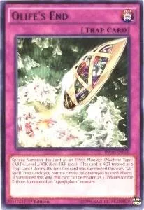 Qlife's End INOV-EN076 Unlimited Yu-Gi-Oh card from Invasion: Vengeance