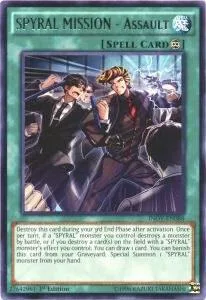 SPYRAL MISSION - Assault INOV-EN088 1st Edition Yu-Gi-Oh card from Invasion: Vengeance