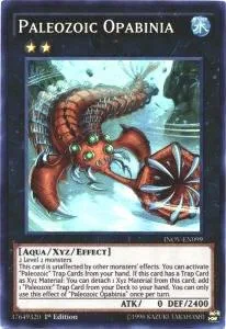 Paleozoic Opabinia INOV-EN099 1st Edition Yu-Gi-Oh card from Invasion: Vengeance