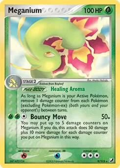 Meganium - 9/115 EX Unseen Forces #009/115 Pokémon card from Deck Exclusives