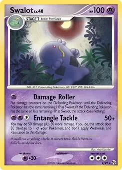 Swalot - 9/99 DPPt Arceus #009/099 Pokémon card from Deck Exclusives