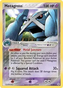 Metagross - 11/101 EX Hidden Legends #011/101 Pokémon card from Deck Exclusives