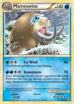 Mamoswine - 5/102 #005/102 Pokémon card from Deck Exclusives
