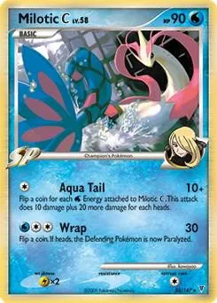 Milotic C - 35/147 DPPt Supreme Victors #035/147 Holofoil Pokémon card from Deck Exclusives