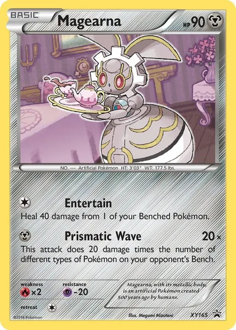 Magearna #XY165 Holofoil Pokémon card from XY Promos