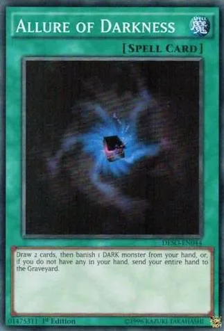 Allure of Darkness DESO-EN044 Yu-Gi-Oh card from Destiny Soldiers