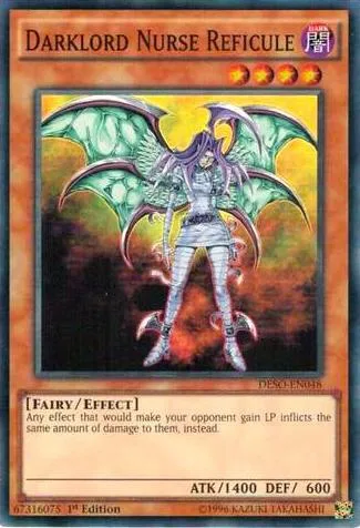 Darklord Nurse Reficule DESO-EN048 Yu-Gi-Oh card from Destiny Soldiers