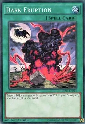 Dark Eruption DESO-EN054 Yu-Gi-Oh card from Destiny Soldiers