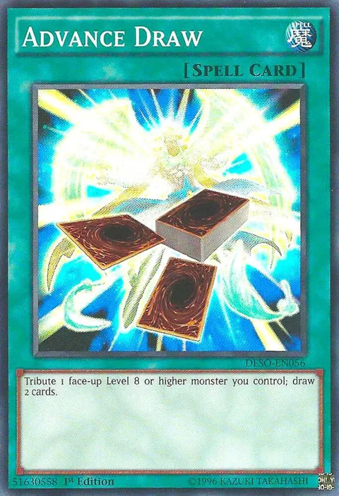 Advance Draw DESO-EN056 Yu-Gi-Oh card from Destiny Soldiers