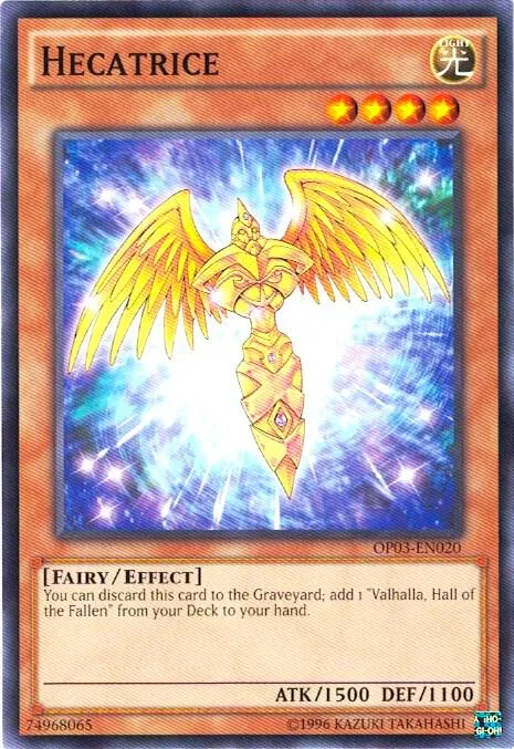 Hecatrice OP03-EN020 Yu-Gi-Oh card from OTS Tournament Pack 3