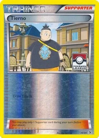Tierno - 39/39 Pokemon League #039/039 Reverse Holofoil Pokémon card from League & Championship Cards