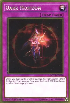 Dark Horizon MVP1-ENG26 1st Edition Yu-Gi-Oh card from The Dark Side of Dimensions Movie Pack: Gold Edition