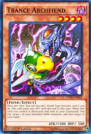 Trance Archfiend SDPD-EN019 Yu-Gi-Oh card from Structure Deck: Pendulum Domination