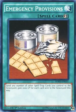 Emergency Provisions SDPD-EN031 Yu-Gi-Oh card from Structure Deck: Pendulum Domination