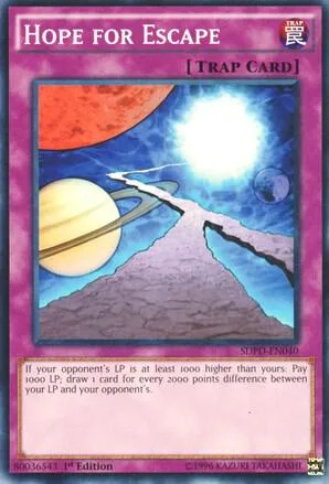 Hope for Escape SDPD-EN040 Yu-Gi-Oh card from Structure Deck: Pendulum Domination