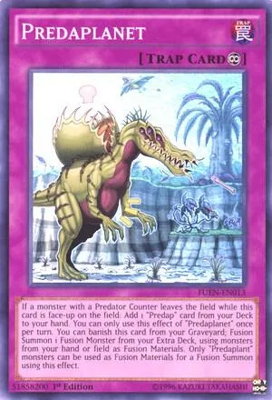 Predaplanet FUEN-EN013 1st Edition Yu-Gi-Oh card from Fusion Enforcers