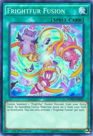 Frightfur Fusion FUEN-EN025 1st Edition Yu-Gi-Oh card from Fusion Enforcers