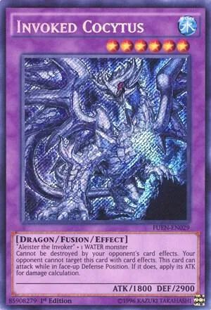 Invoked Cocytus FUEN-EN029 1st Edition Yu-Gi-Oh card from Fusion Enforcers