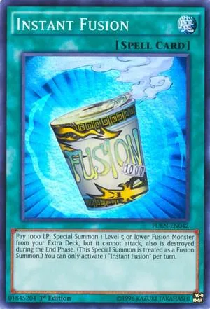 Instant Fusion FUEN-EN042 1st Edition Yu-Gi-Oh card from Fusion Enforcers