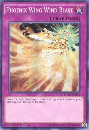 Phoenix Wing Wind Blast FUEN-EN044 Unlimited Yu-Gi-Oh card from Fusion Enforcers