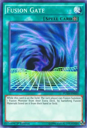 Fusion Gate FUEN-EN050 1st Edition Yu-Gi-Oh card from Fusion Enforcers
