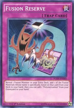 Fusion Reserve FUEN-EN060 1st Edition Yu-Gi-Oh card from Fusion Enforcers