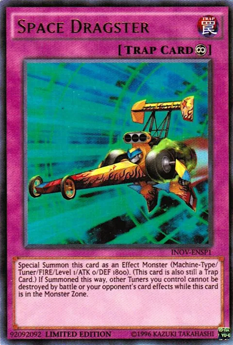 Space Dragster INOV-ENSP1 Yu-Gi-Oh card from Invasion: Vengeance