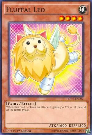 Fluffal Leo SP17-EN002 Yu-Gi-Oh card from Star Pack - Battle Royal