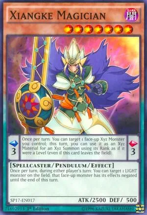 Xiangke Magician SP17-EN017 Yu-Gi-Oh card from Star Pack - Battle Royal