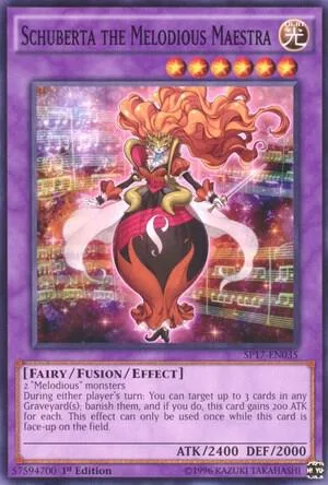Schuberta the Melodious Maestra SP17-EN035 Yu-Gi-Oh card from Star Pack - Battle Royal
