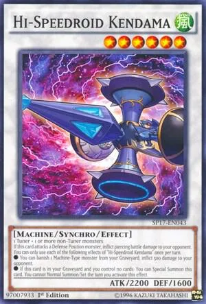Hi-Speedroid Kendama SP17-EN043 Yu-Gi-Oh card from Star Pack - Battle Royal