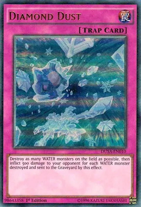 Diamond Dust DUSA-EN010 Yu-Gi-Oh card from Duelist Saga